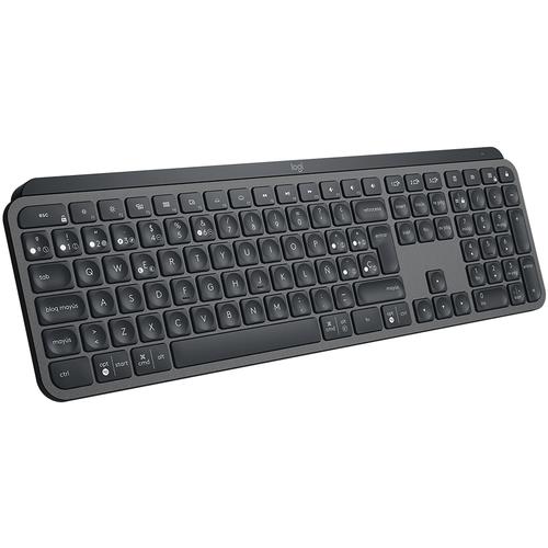 Logitech MX Keys keyboard RF Wireless + Bluetooth QWERTY Spanish Graphite