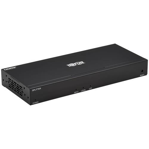 Tripp Lite B127A-004-BH 4-Port HDMI over Cat6 Splitter - 4K 60 Hz HDR 4:4:4 PoC HDCP 2.2 230 ft. (70.1 m) TAA