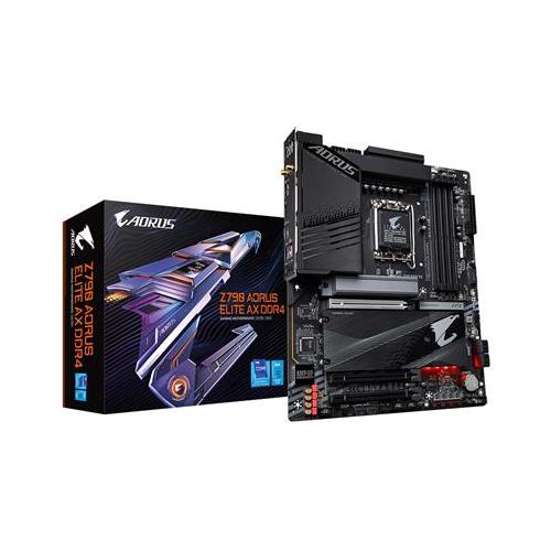 Gigabyte Z790 AORUS ELITE AX DDR4 (REV 1.0) motherboard Intel Z790 LGA 1700 ATX