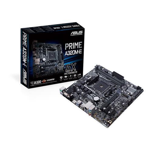 ASUS PRIME A320M-E Socket AM4 Micro ATX AMD A320