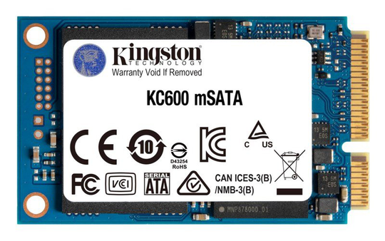 Kingston KC600 256GB mSATA Sata Iii Ssd