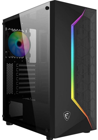 MSI MAG VAMPIRIC 100R 'V100R' Mid Tower Gaming Computer Case