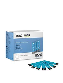 Kinetik Wellbeing 100 X Test Strips For Kinetik Blood Glucose Monitoring System