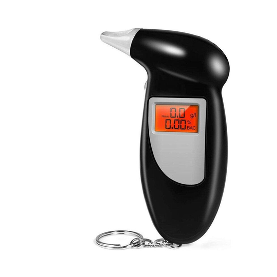 Breathalysers Breathalyzer Portable Keychain Breath Alcohol Tester For Driver