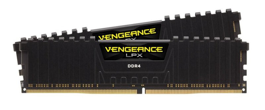 Corsair Vengeance LPX Black 16GB 3200 MHz AMD Ryzen Tuned DDR4 Memory Kit