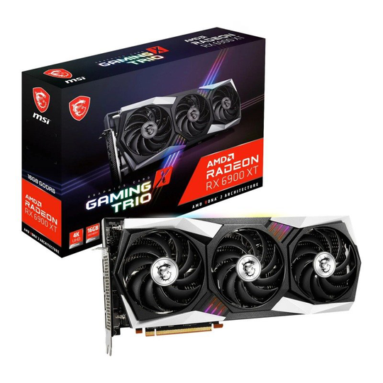 Msi Radeon Rx 6900 Xt Gaming X Trio 16GB Graphics Card