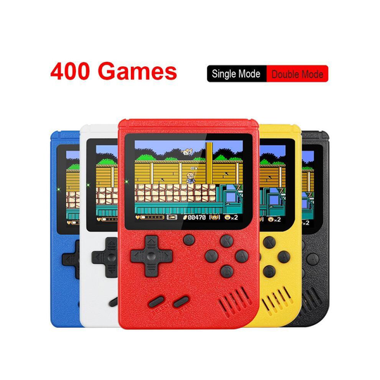 Retro Portable Mini Handheld Game Console 8-Bit 3.0 Inch Color LCD Red