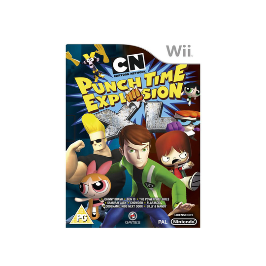 Cartoon Network Punch Time Explosion XL Nintendo Wii