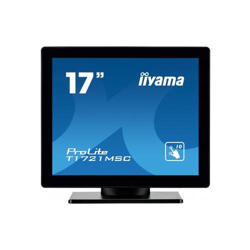 iiyama ProLite T1721MSC-B1 computer monitor 43.2 cm (17") 1280 x 1024 pixels LED Touchscreen Tabletop Black