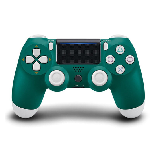 (Green) Wireless Bluetooth Joystick for PS4 Console for PlayStation Dual-shock 4