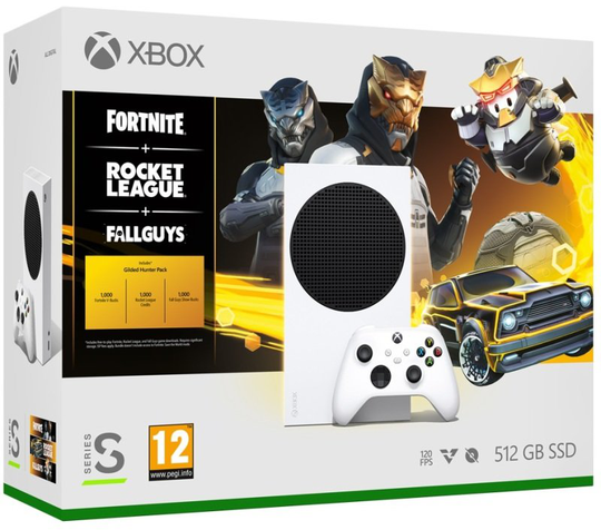 Xbox Series S Console Holiday Gilded Hunter Bundle