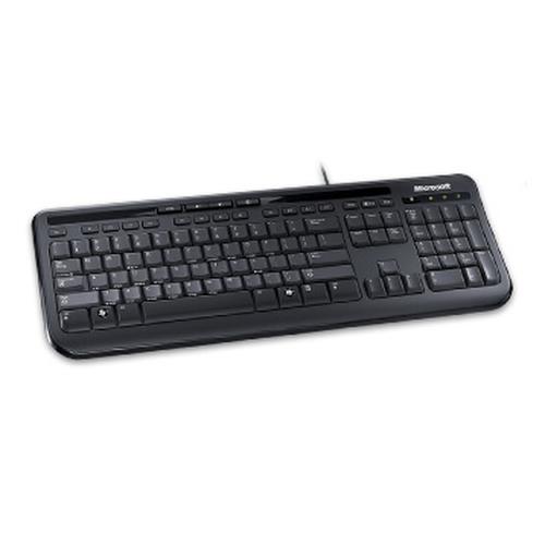 Microsoft Wired 600 Black keyboard USB QWERTY UK International