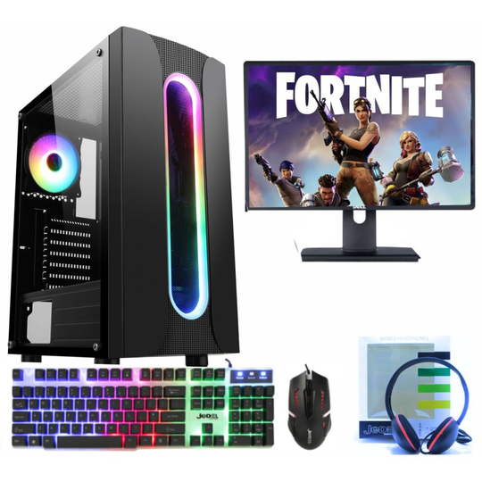 (Intel i5 2nd Gen, 2GB NVIDIA GT 1030) ULTRA FAST i3 i5 i7 Desktop Gaming PC 1TB 16GB RAM GTX 1660 19" LED
