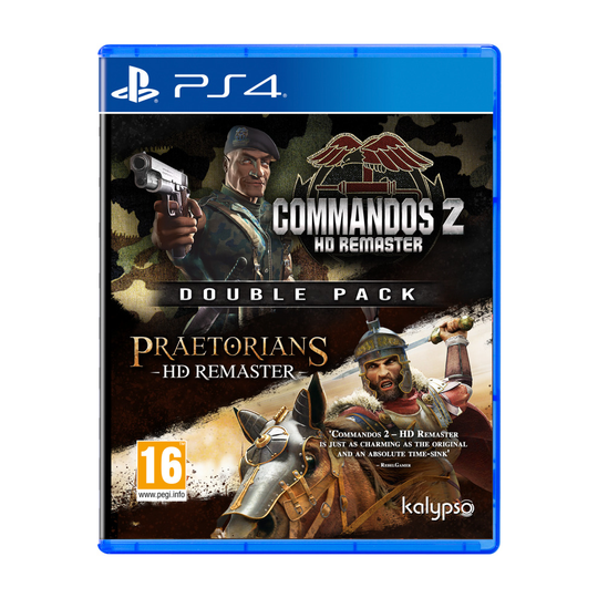 Commandos 2 & Praetorians HD Remaster Double Pack PS4 Game