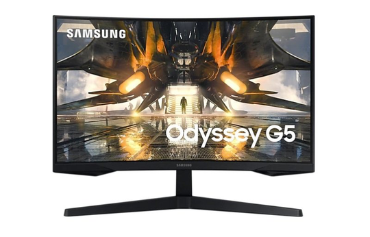 EXDISPLAY Samsung G55A Odyssey 27" QHD 165Hz Curved Gaming Monitor