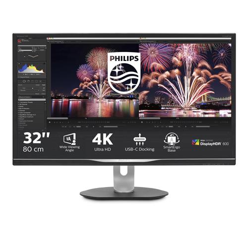 Philips P Line LCD monitor with USB-C Dock 328P6VUBREB/00