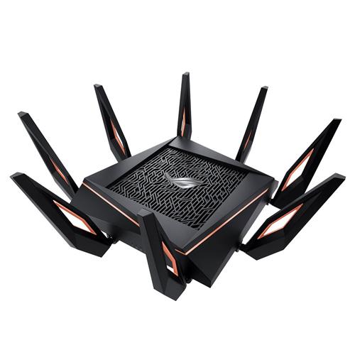 ASUS GT-AX11000 wireless router Gigabit Ethernet Tri-band (2.4 GHz / 5 GHz / 5 GHz) 4G Black