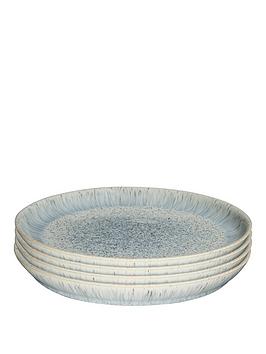 Denby Halo Grey Speckle Dinner Plates &Ndash; Set Of 4