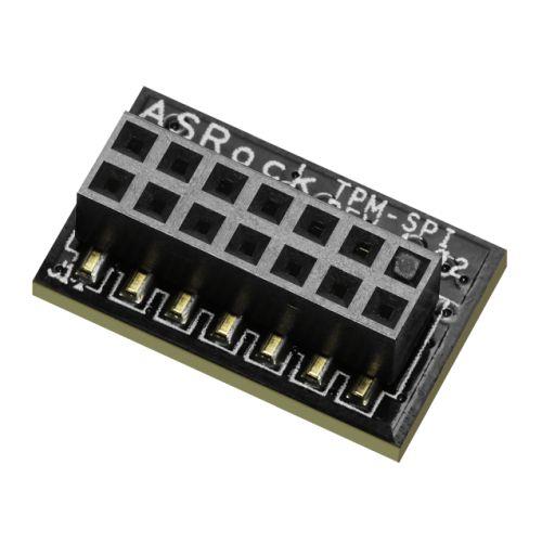 Asrock (TPM-SPI) TPM Module 14-1 TPM Header SPI Interface Family 2.0 Level 00 Revision 01.16