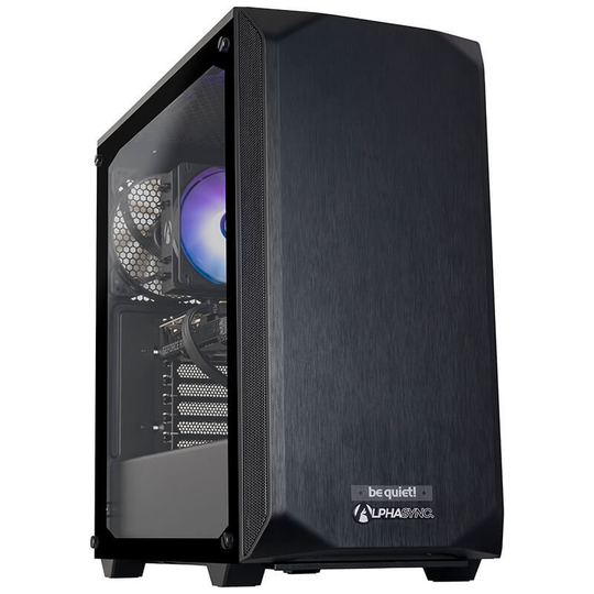 AlphaSync Pure Base 500 Gaming Desktop PC, Intel Core i5 12400, 16GB RAM, 1TB NVMe SSD. NVIDIA GeForce RTX 3070, Windows 11 Home