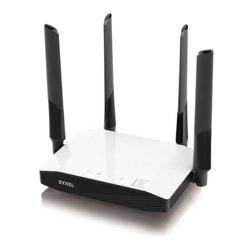 Zyxel NBG6604 wireless router Fast Ethernet Dual-band (2.4 GHz / 5 GHz) 4G Black White