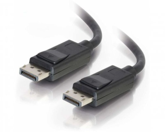 C2G 3m DisplayPort Cable with Latches 8K UHD M/M - 4K - Black