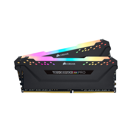 Corsair Vengeance RGB PRO 16GB DDR4 DRAM 3200MHz C16 AMD Ryzen Desktop Memory