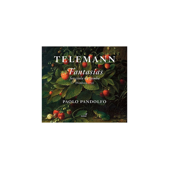G.P. Telemann - Telemann: Fantasias For Viola Da Gamba [CD]