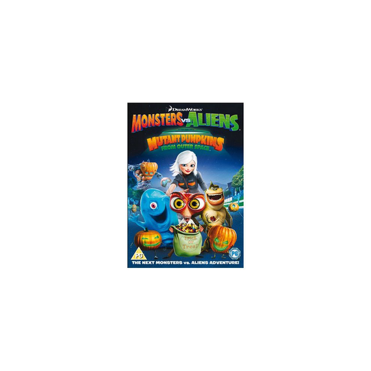 Monsters Vs Aliens Mutant Pumpkins From Outer Space DVD