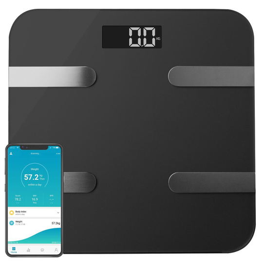 (Space Grey) Aquarius 16 in 1 Smart Body Analysis Weighing Scale