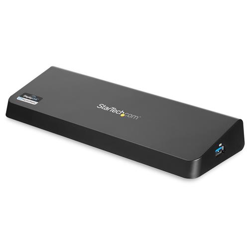 StarTech.com USB 3.0 Docking Station Dual Monitor with HDMI & 4K DisplayPort - USB 3.0 to 4x USB-A Ethernet HDMI and DP - USB Type A Universal Laptop Docking Station for Mac & Windows