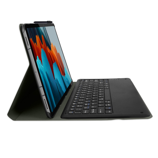 Case Samsung Galaxy Tab S7 11.0 Bluetooth Keyboard with Black QWERTY 4H