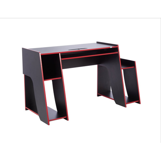 Virtuoso Horizon Gaming Desk - Red and Black