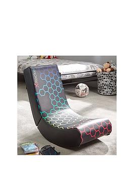X Rocker Video Rocker Neo - Black Hex Edition Foldable Gaming Chair