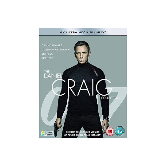 James Bond - The Daniel Craig Collection (4K Ultra HD + Blu-ray)