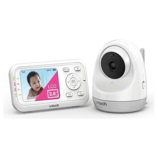 VTech VM3261 Video 2.8 Inch LCD Wall Mountable Baby Monitor