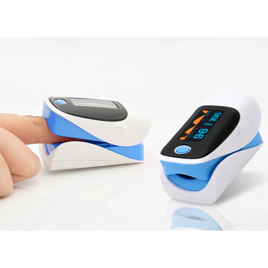 Aquarius Finger Blood Pulse Oximeter Meter - Blue
