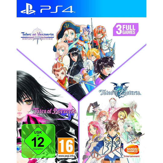 Tales of Vesperia + Tales of Berseria + Tales of Zestiria Compilation (PS4)