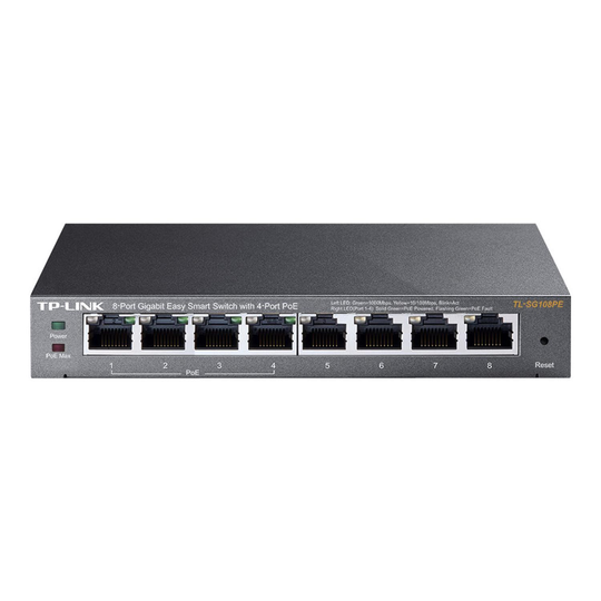 TP-Link Easy Smart TL-SG108PE 55W PoE Switch