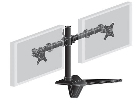 DS1002D-B1+Flexible Desk Stand Dual