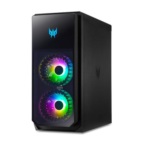 Acer Predator PO5-640 i7-12700F Desktop Intel Core i7 16 GB DDR5-SDRAM 3000 GB HDD+SSD Windows 11 Home PC Black