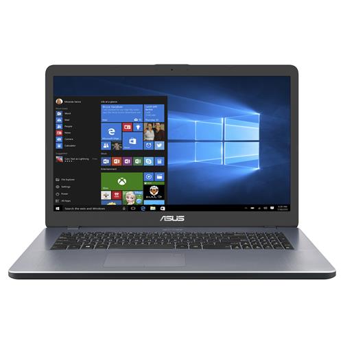 ASUS VivoBook 17 X705MA-BX245W N4020 Notebook 43.9 cm (17.3") HD+ Intel Celeron N 8 GB DDR4-SDRAM 1000 GB HDD Wi-Fi 5 (802.11ac) Windows 11 Home Grey