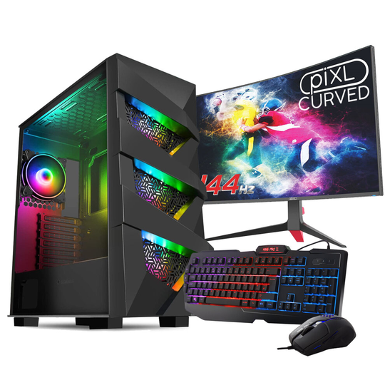 NOX Gaming PC Bundle Vengeance i5 4th Nvidia RTX 2060 16GB 1TB Wifi