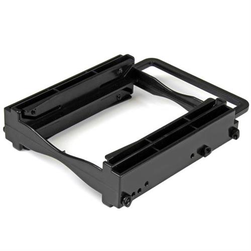 StarTech.com Dual 2.5" SSD/HDD Mounting Bracket for 3.5 Drive Bay - Tool-Less Installation