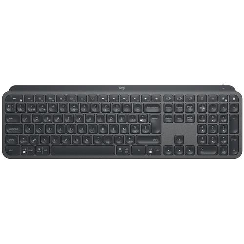 Logitech MX Keys keyboard RF Wireless + Bluetooth AZERTY French Graphite