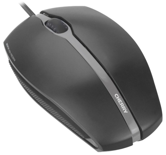 Cherry Gentix Silent Corded Mouse Black