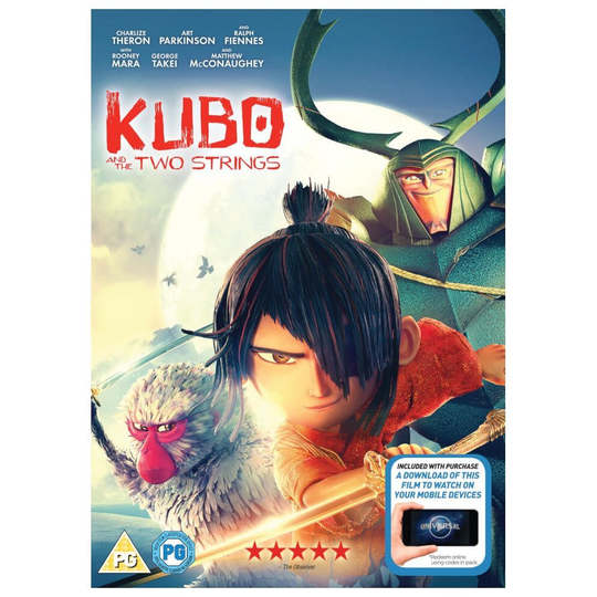 Kubo And The Two Strings DVD [2017]