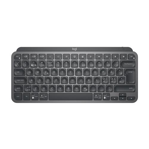 Logitech Mx Keys Mini For Business keyboard RF Wireless + Bluetooth QWERTY Nordic Graphite