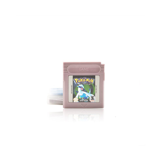 (Silver version) For Nintendo GB GBC Game Card Classic Pokemon Game Series