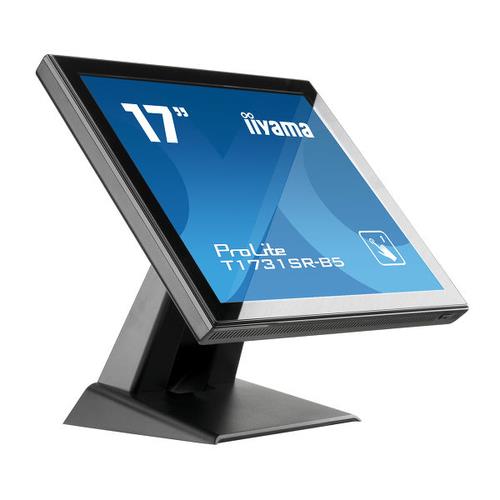 iiyama ProLite T1731SR-B5 computer monitor 43.2 cm (17") 1280 x 1024 pixels TN Touchscreen Black